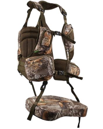 Knight &amp; Hale KHT0065 Run N Gun Turkey Vest Real Tree Edge