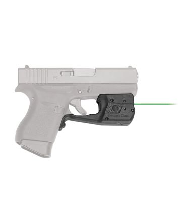 Crimson Trace 0158601 LL-803G Laserguard ProBlack Green Laser Glock 42/43/43X/48