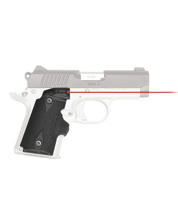Crimson Trace 0152601 LG-409 LasergripsBlack Red Laser Kimber Micro 9