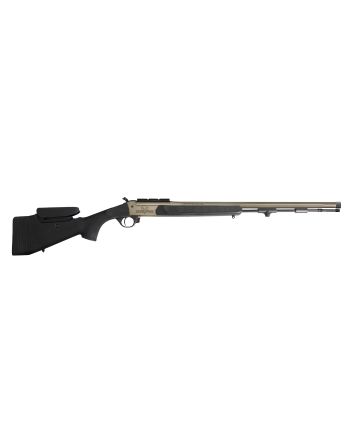 Traditions CR84660450B NitroFire Pro 50 Cal 209 Primer Tungsten Cerakote 26" Fluted/Threaded w/VAPR twist Barrel, Drilled &amp; Tapped Receiver, Black Adj Cheek Piece &amp; LOP Synthetic Stock