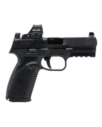 FN 66101857 510 MRD Full Size 10mm Auto 15+1, 4.10" Black Target Crown Steel Barrel, Black PVD Optic Cut/Serrated Steel Slide &amp; Polymer Frame w/Picatinny Rail, Ambidextrous