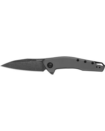Kershaw 1815 SanctumEDC 2.98" Folding Wharncliffe Blackwash 8Cr13MoV SS Blade, Gray PVD Stainless Steel Handle