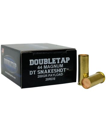 DoubleTap Ammunition 44MSS2 Snake Shot44Mag 200gr 20 Per Box/50 Case