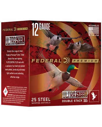 Federal PWUX14235 Premium12Gauge 3" 1 1/4 oz 3/5 Shot 25 Per Box/10 Cs