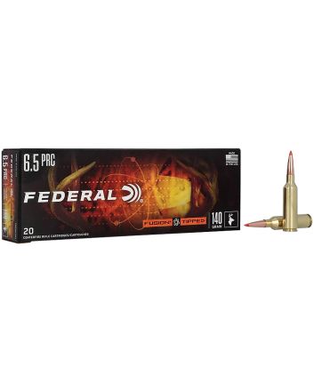 Federal F65PRCTFS1 Fusion6.5PRC 140gr Tipped Fusion 20 Per Box/10 Case
