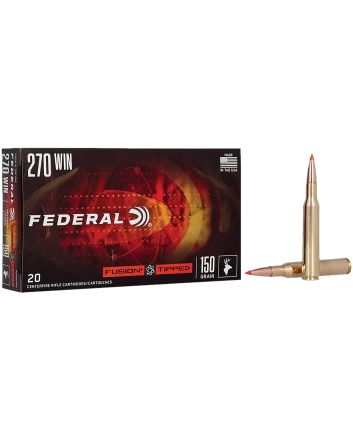 Federal F270TFS2 Fusion270Win 150gr Bonded Soft Point 20 Per Box/10 Case