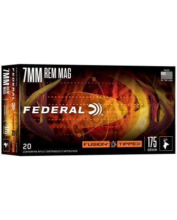 Federal F7RTFS2 Fusion7mm 175gr Bonded Soft Point 20 Per Box/10 Case