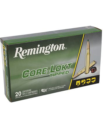 Remington Ammunition R20043 6.5PRC 140gr Core-Lokt Tipped 20 Per Box/10 Case