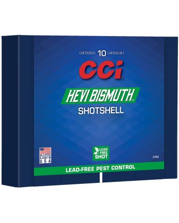 CCI 3738B Pest Control HEVI-Bismuth 38Special/357Mag 10 Per Box/20 Case