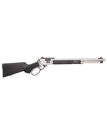 Smith &amp; Wesson 13812 185444 Mag 9+1 19.25" Stainless Steel Threaded Barrel, Picatinny Rail Receiver, Fixed Black Synthetic Stock