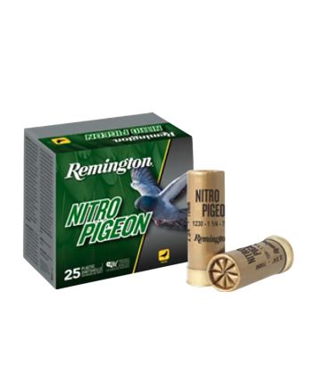 Remington Ammunition R28681 Nitro Pigeon12Gauge 2.75" 7.5Shot 25 Per Box/10 Case