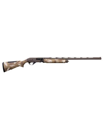 Weatherby XSL1228MAG SorixFull Size 12 Gauge Semi-Auto 3" 2+1 28" Burnt Bronze Cerakote Vent Rib Barrel &amp; Drilled &amp; Tapped Steel Receiver, Slough Camo Synthetic Stock w/Adj Shim, Ambidextrous