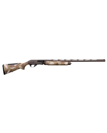 Weatherby XSL1228SMG SorixFull Size 12 Gauge Semi-Auto 3.50" 2+1 28" Burnt Bronze Cerakote Vent Rib Barrel &amp; Drilled &amp; Tapped Steel Receiver, Slough Camo Synthetic Stock w/Adj Shim, Ambidextrous