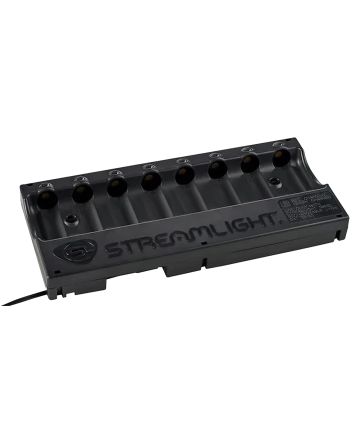 Streamlight 20231 8-Unit Bank ChargerBlack SL-59/CR123A Battery 100V/120V/AC