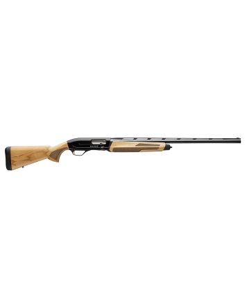 Browning 011778204 Maxus II Hunter Full Size 12 Gauge Semi-Auto 3" 4+1 28" Matte Blued Vent Rib Barrel, Matte Black Aluminum Receiver, Adjustable Shim Gloss AAAA Maple Wood Stock