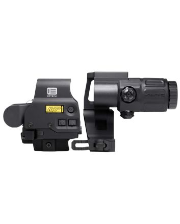 Eotech HHSSTC HHSSTC EXPS &amp; G33 Magnifier Matte Black 1x/3x 1.20" x 0.85" 1 MOA Red Dot/68 MOA Ring