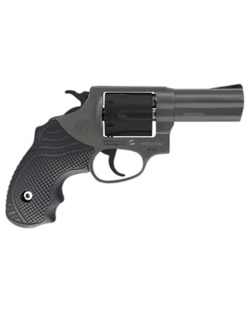 Rossi 2RP631CLOK RP63Small Frame 357 Mag/38 Special +P 6rd 3" Tungsten Cerakote Stainless Steel Barrel, Matte Black Cylinder, Tungsten Cerakote Stainless Steel Frame, Black LOK Grip