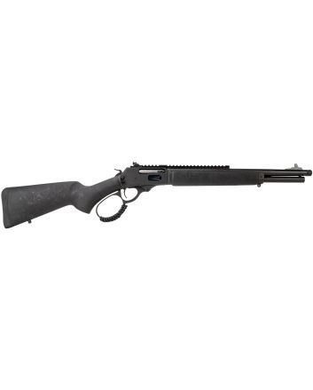 Rossi 954570161TB R95 Triple Black 45-70 Gov 5+1 16.50" Black Oxide Steel Barrel Picatinny Rail Fixed Wood Stock