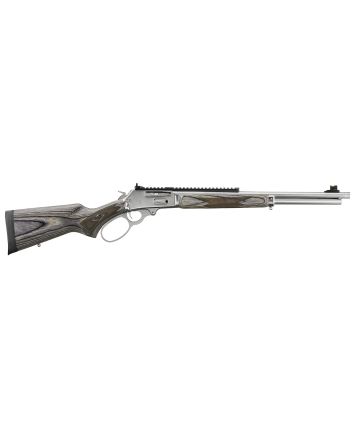 Marlin 70905 336Full Size 30-30 Win 6+1 19.10" Polished Stainless Steel Threaded Barrel, Polished Stainless Steel Receiver, Fixed Gray Laminate Stock