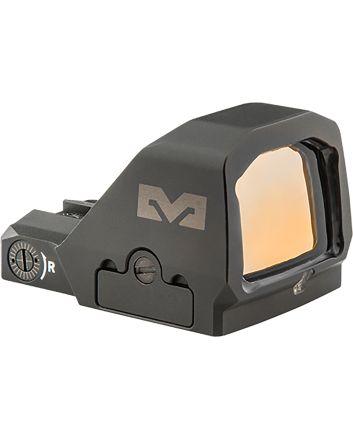 Meprolight USA 901141271 MPO F Black 1x, 3 MOA/33 MOA Bullseye/Ring 3 MOA Red Dot/33 MOA Bullseye/Ring Reticle