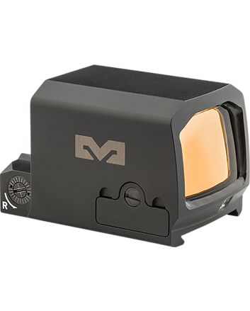 Meprolight USA 901141272 MPO PRO-F Black 1x, 3 MOA/33 MOA 3 MOA Red Dot/33 MOA Red Bullseye/Ring Multi Reticle Reticle