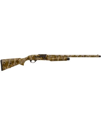 Gforce Arms GFONE1224MO1 One Turkey 12 Gauge 3" 3+1 24" Steel Barrel, Picatinny Rail Receiver, Fixed Mossy Oak Bottomland Synthetic Stock