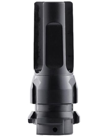 Dead Air DA305 KeyMo Flash Hider Black Nitride 4140 HT Alloy Steel 5/8"-24 Threads 2.70" OAL 30 Cal
