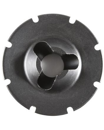 Dead Air DA206 Flash Hinder Front Cap R-Series 5.56mm Fits 17-4 Stainless Steel Black Nitride