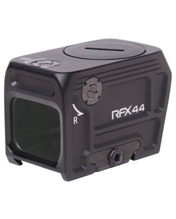 Viridian 9810112 RFX44Black Anodized 1 x 21 mm x 16.5 mm 5 MOA Green Dot ACRO Footprint/Picatinny Low Mount