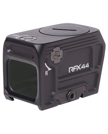 Viridian 9810113 RFX44Black Anodized 1 x 21 x 16.5mm 5 MOA Green Dot ACRO/Picatinny High Mount