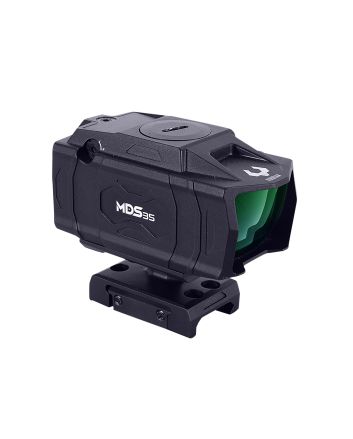 Viridian 981-0128 MDS35Black Anodized 1 x 36 mm 3 MOA Green Dot