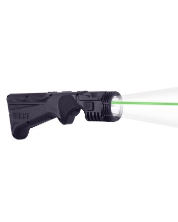 Viridian 912-0090 4LUX 2KGrip Light with Green LaserBlack 2000 Lumens White LED/Green Laser