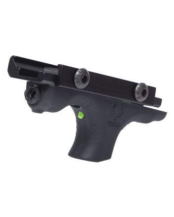 Viridian 912-0057 HS1 AR Hand Stop Green Laser with Picatinny Rail Adapter HS Series Black