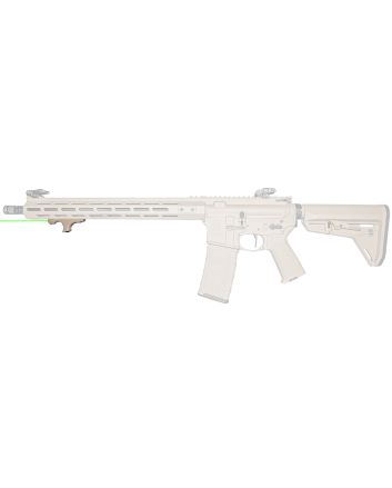 Viridian 912-0060 HS1 AR Hand Stop Green Laser with Picatinny Rail Adapter HS Series Flat Dark Earth