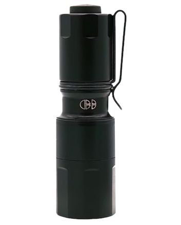 Cloud Defensive CD2007HCDFP350BLK MCH-HC Micro Dual Fuel Black Anodized 800 Lumens White LED