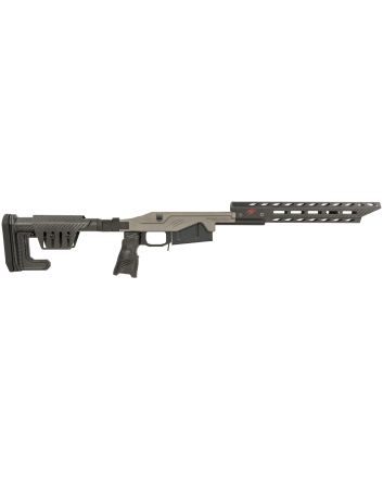 Fierce Firearms LACHSTUChassis Kit Tungsten Gray Fits AR-15 Long Action