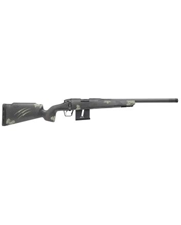 Fierce Firearms FRR17HMR18BF Carbon Razor17 HMR Black Cerakote Forest Camo