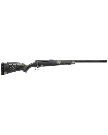 Fierce Firearms ROGM308WIN20BF Mini Rogue308 Win 4+1 20" Hand Lapped/Match Grade Barrel, Black Cerakote Steel Receiver, Forest Camo Mini Rogue w/Adj Comb &amp; Picatinny Rail Carbon Fiber Stock