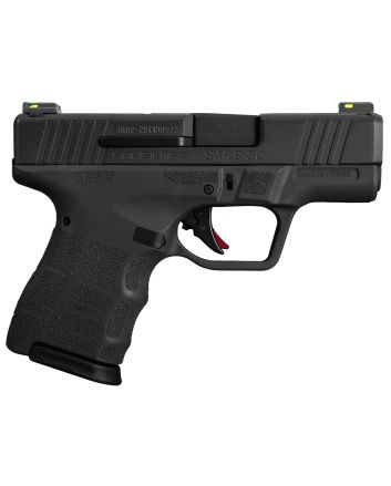 SAR USA SAR9SCBL SAR9 SCSub-Compact Frame 9mm Luger 12+1 3.30" Black Steel Barrel, Black Steel Optic Ready/Ported/Serrated Slide, Black Polymer Frame, Interchangeable Backstrap Grip