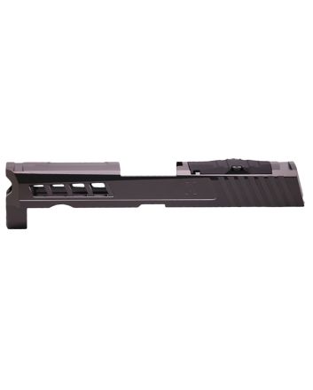 True Precision Inc TPP32CSBCRMR Axiom Optic Cut Slide Fits Sig P320 Black DLC Anodized 416R Stainless Steel
