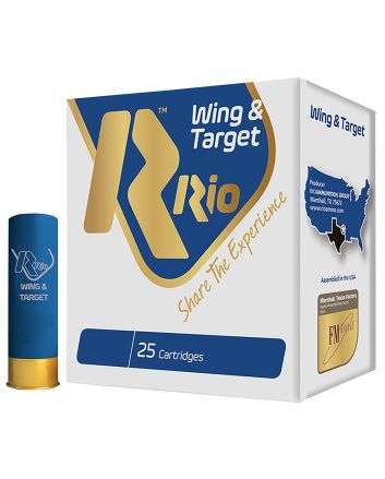 Rio Ammunition WT2875 Wing &amp; Target12Gauge 2.75" 1oz 7.5Shot 25 Per Box/10 Case