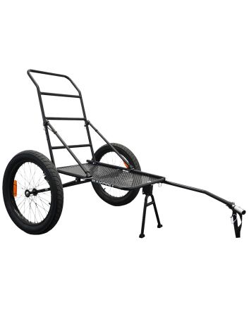 Bakcou E-bikes RFDT Deer EBike TrailerIncludes Kickstand Black 72"