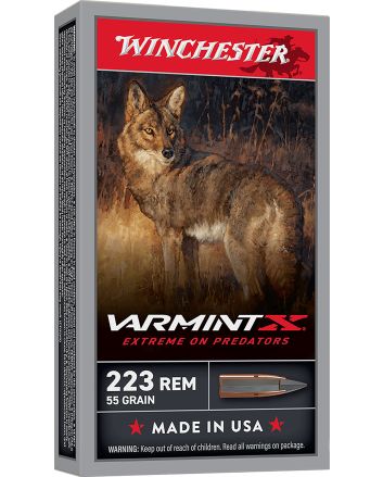 Winchester Ammo X22250PXP Varmint X22-250Rem 55gr Extreme Point 20 Per Box/10 Case