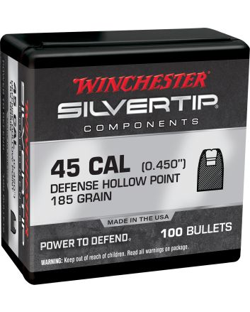 Winchester Ammo WB45AS185X Silvertip45ACP 185gr 100 Per Box/10 Case