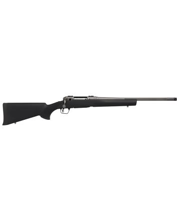 Savage Arms 58280 110 Trail Hunter Lite Full Size 450 Bushmaster 3+1 20" Fluted/Threaded Barrel, Drilled &amp; Tapped Steel Receiver, Black Fixed Synthetic Stock