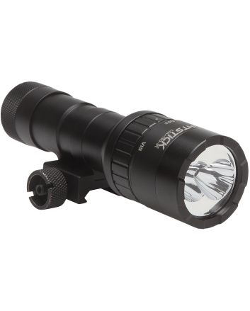 Nightstick LGL180IR Dual-Beam Long Gun Light Kit with IR IlluminatorBlack Anodized Hardcoat 1100 Lumens White LED 940 nM Infrared