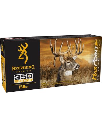 Browning Ammo B192103502 Max Point350Legend 150gr 20 Per Box/10 Case