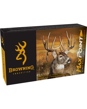 Browning Ammo B192100652 Max Point6.5Creedmoor 140gr 20 Per Box/10 Case