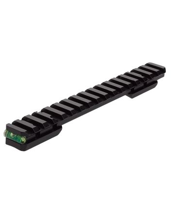 Browning 12525 Picatinny Rail w/Bubble Level Matte Black Aluminum Fits X-Bolt 300 RUM/300 PRC, Anti-Cant/Picatinny Rail/Weaver Mount Ultra Magnum Action 20 MOA