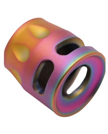 True Precision Inc TPSMICROS Micro Compensator S-Type Spectrum 416R Stainless Steel 1/2"x28 Threads 9mm/380 ACP